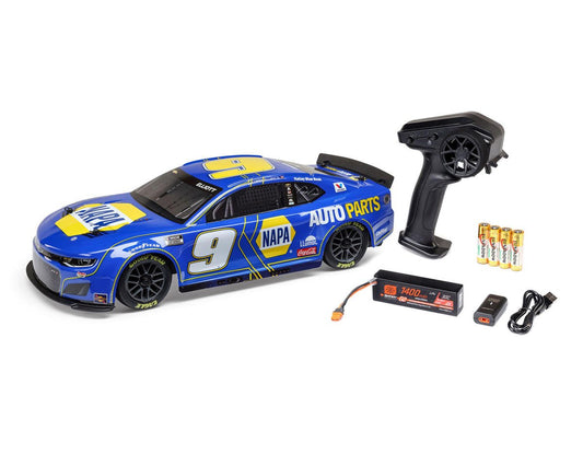 Team Losi 1/12 NASCAR #9 NAPA 2025 Chevrolet Camaro ZL1 2S AWD RTR On-Road Car - Chase Elliot, LOS1122509
