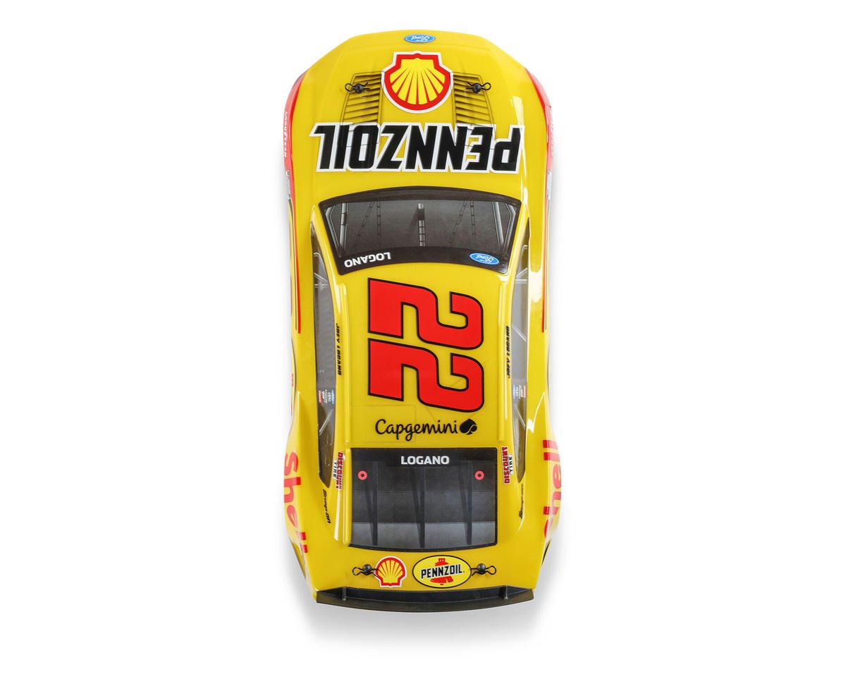 Team Losi 1/12 NASCAR #22 Shell 2025 Ford Mustang 2S AWD RTR On-Road Car - Joey Logano, LOS1122522