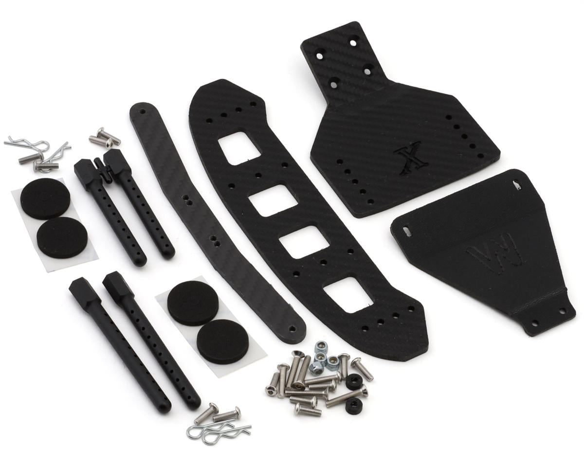 McAllister Racing XRAY XB2 SS & LM Full Body Mounting Kit, MCA-925