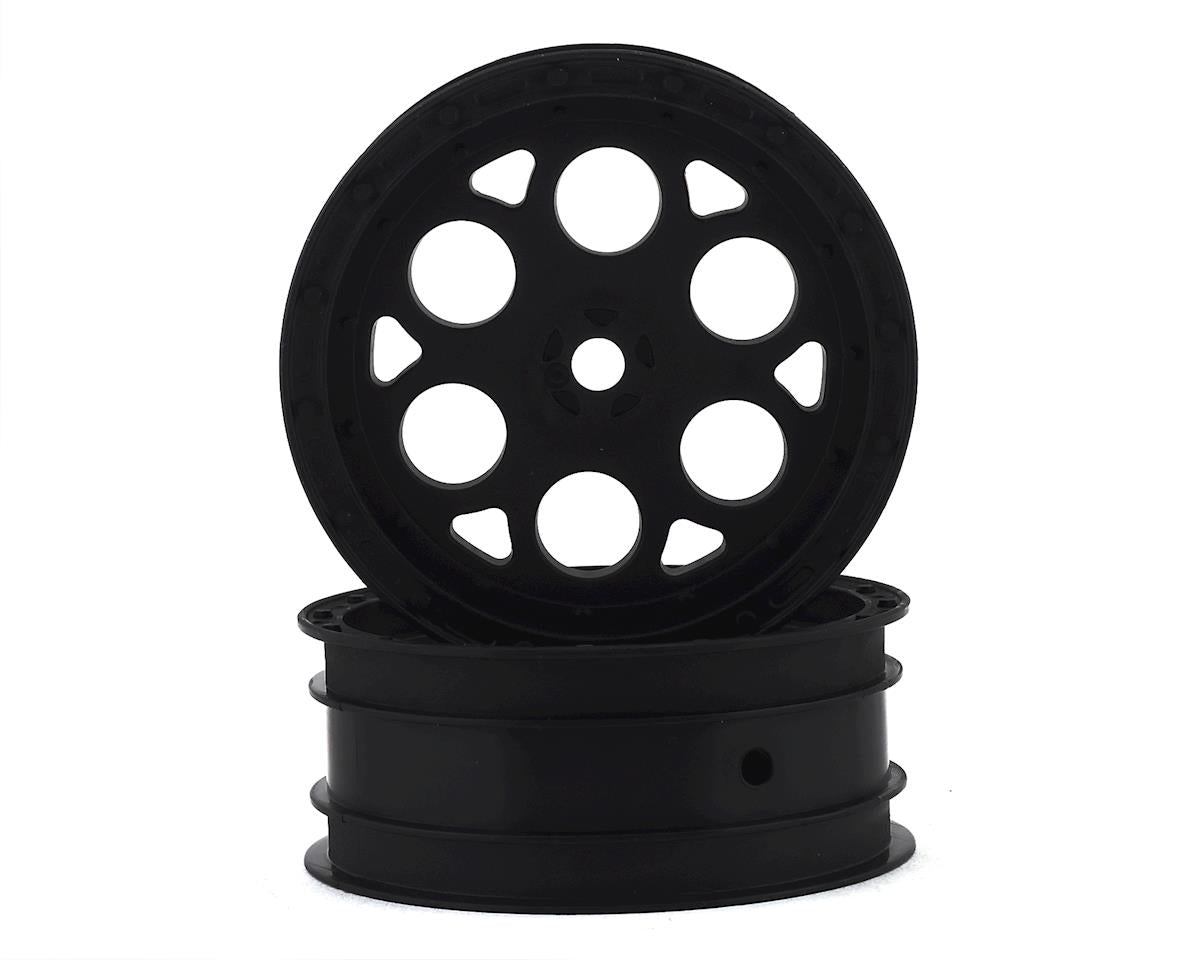Pro-Line Showtime 2.2" Sprint Car 12mm Hex Front Black Wheels for Dirt Oval, PRO278203