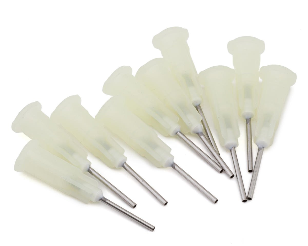 ProTek RC Precision Stainless Steel Glue Tips (0.8mm) (10), PTK-1576