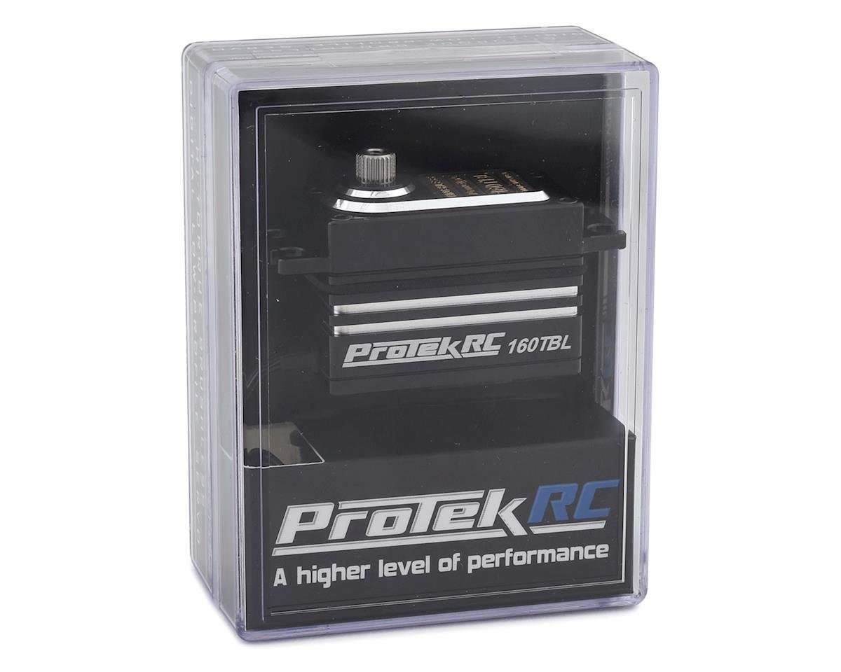 ProTek RC 160TBL "Black Label" Low Profile High Torque Brushless Servo (High Voltage/Metal Case), PTK-160TBL