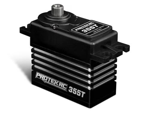 ProTek RC 355T Standard Brushless "High Torque" Metal Gear Servo (High Voltage), PTK-355T