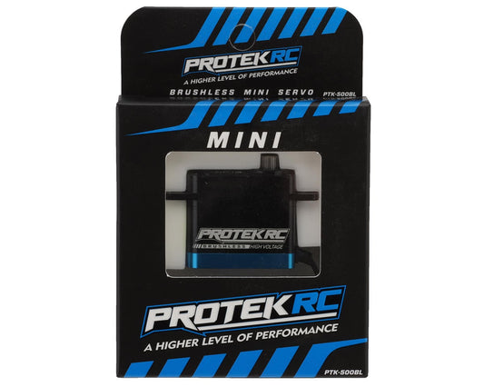 ProTek RC 500BL "Black Label" 1/12 High Torque Brushless Mini Servo (High Voltage/Metal Case) PTK-500BL