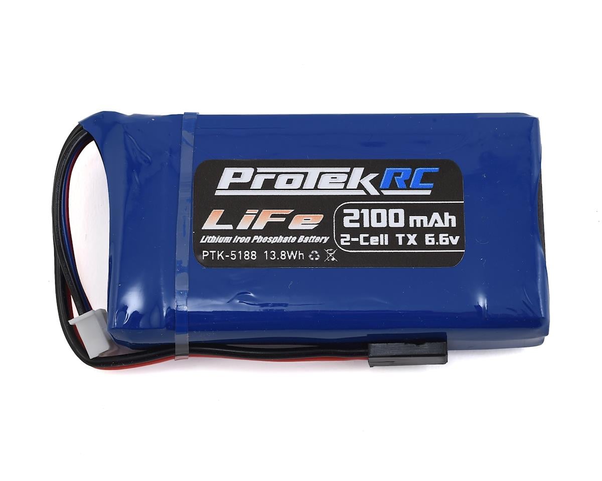 ProTek RC LiFe Futaba Transmitter Battery Pack (6.6V/2100mAh) (3PV/4PK/4PM/4PLS/4PX/4PV/7PX/7PXR/10PX/16SZ), PTK-5188