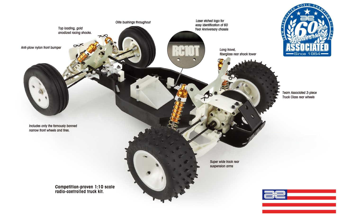 RC10T Classic Kit, ASC-7002