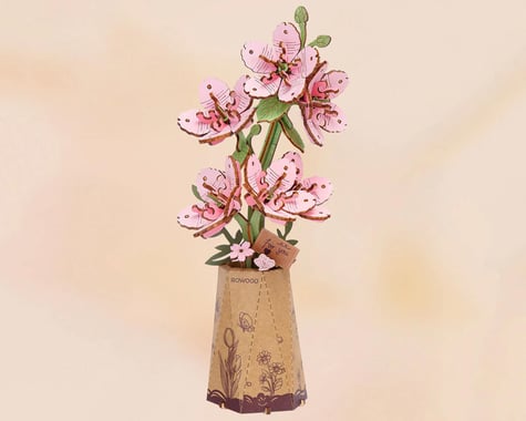 Rowood Sakura Flower DIY 3D Wooden Model Kit, ROETW101