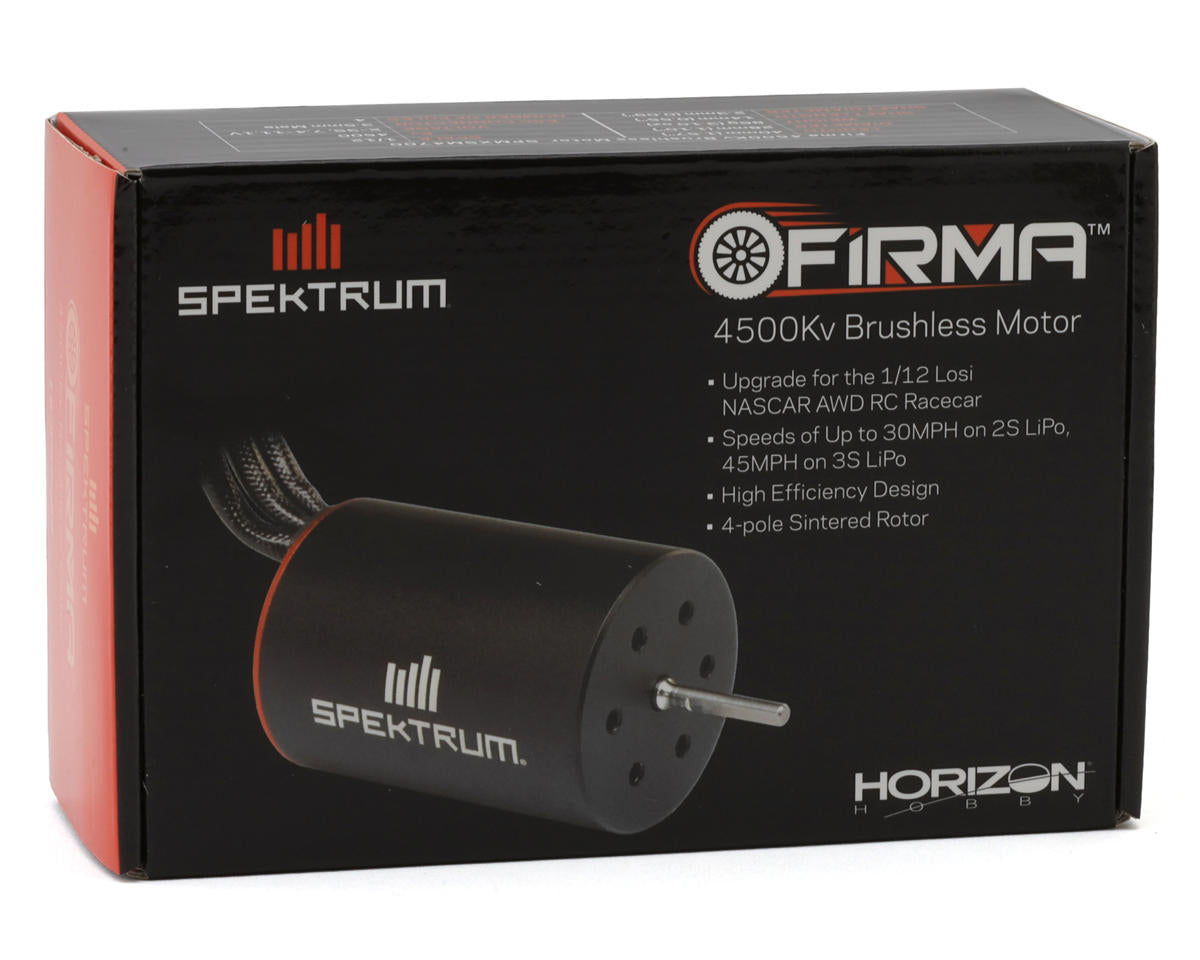 Spektrum RC Firma Losi® NASCAR 2840 4-Pole Brushless Motor (4500Kv), SPMXSM4700