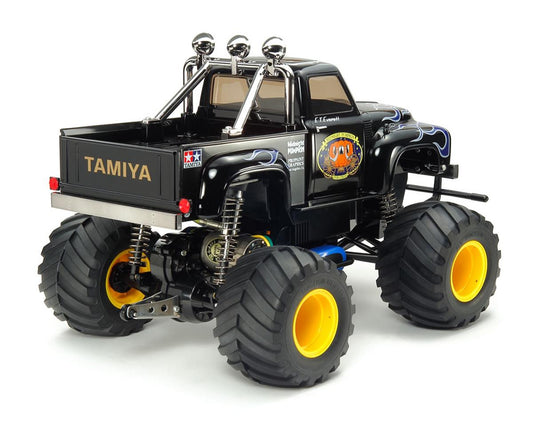 Tamiya Midnight Pumpkin 1/12 2WD Electric Monster Truck Kit (Black Edition), TAM58547-60A