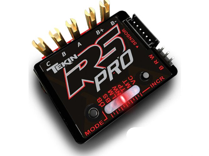 Tekin RS Pro Black Edition BL Sensored / Sensorless ESC, TEKTT1160