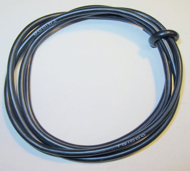 TQ Wire Silicone Wire (Black) (3') (14AWG) TQ-1431