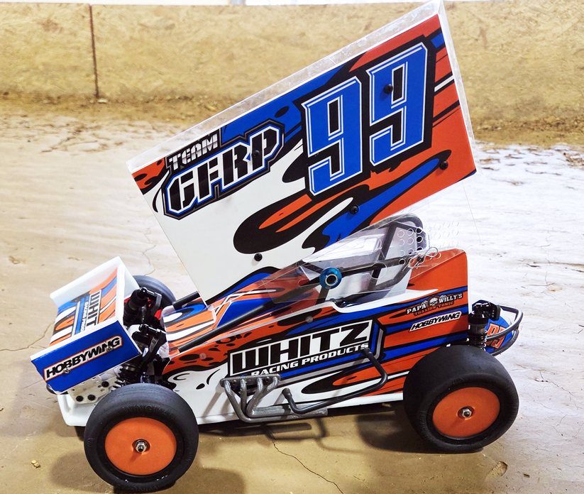 Whitz Racing Products Wingman Slick Front Tires, WRP-WM-F-SS