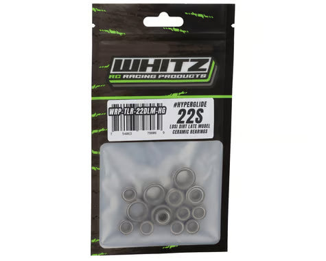 Whitz Racing Products Losi 22S Dirt Oval Late Model HyperGlide Bearings Kit, WRP-TLR22DLM-HG