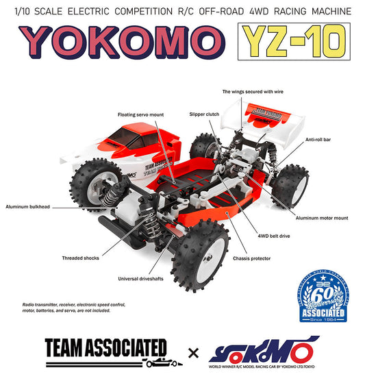 Yokomo YZ10 Classic Kit, ASC-9064