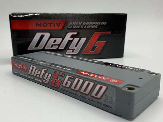 Motiv RC Gravity RC DEFY GREY GRAPHENE, 6000Mah, 2S, ULTRA LOW CG