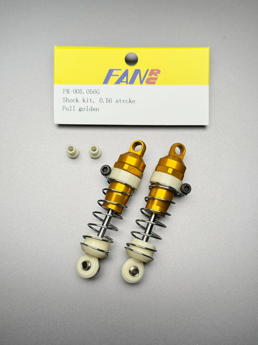 Golden Body & Golden Cap Shock kit, 0.56 stroke