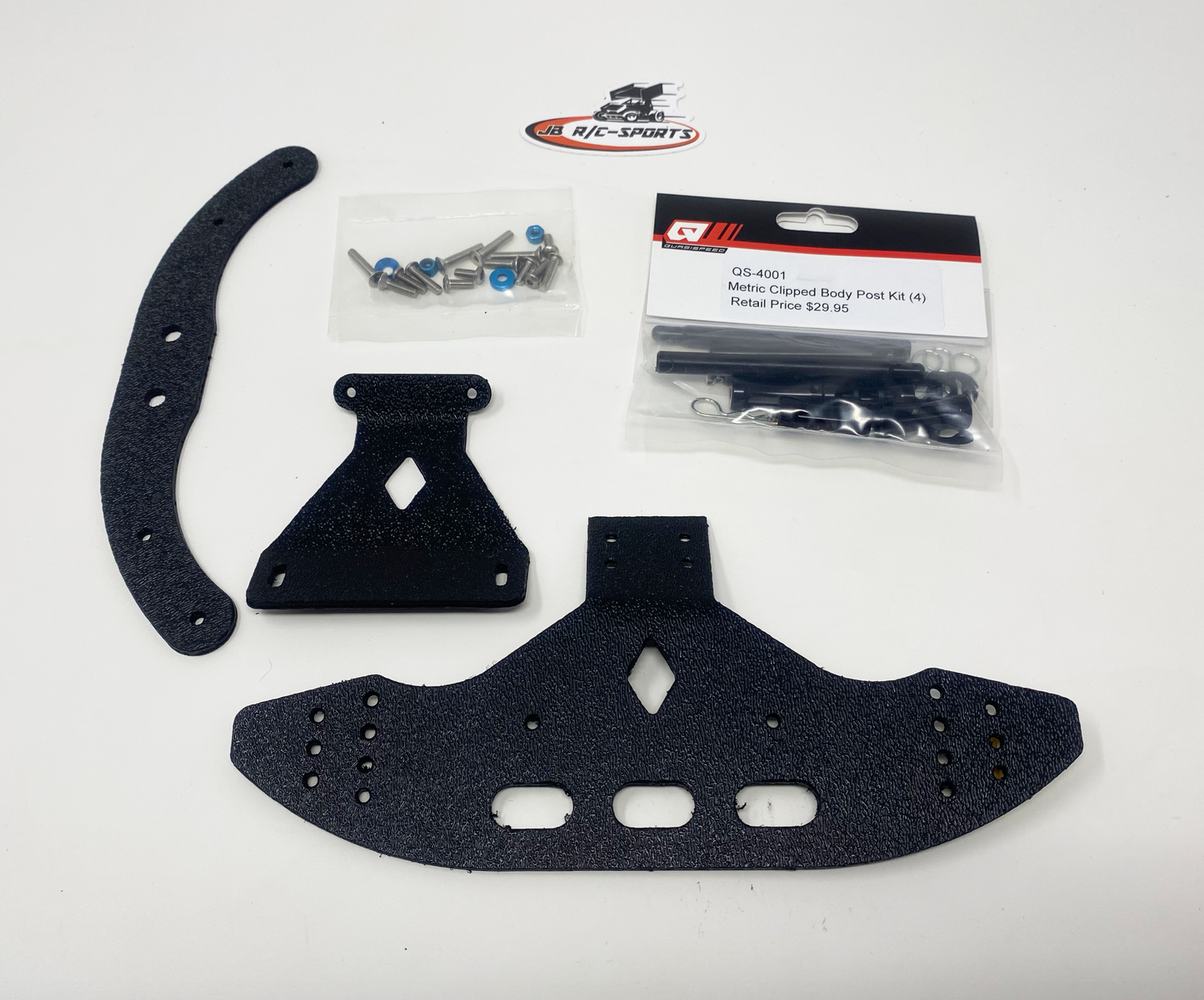 Stinger Team Associated B6 Street Stock Body Mount Kit, JB-SS1000