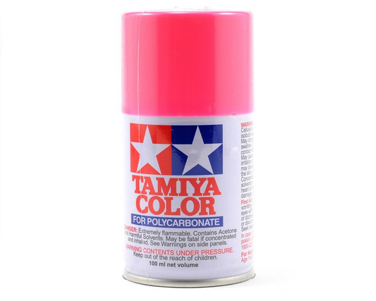 Tamiya PS-29 Fluorescent Pink Lexan Spray Paint (100ml) TAM86029
