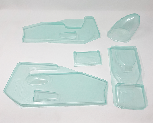 USAC Champ Sprint Car Body Kit w/Beast Hood, fits Traxxas Slash 2WD LCG