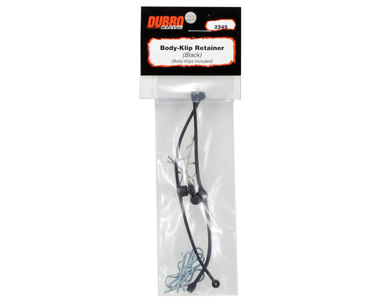 Body-Klip Retainers (2) (Black) Body Clips included