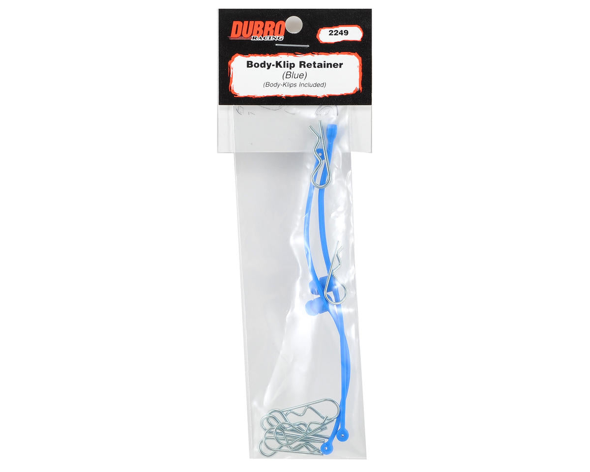 Body-Klip Retainers (2) (Blue) Body Clips included