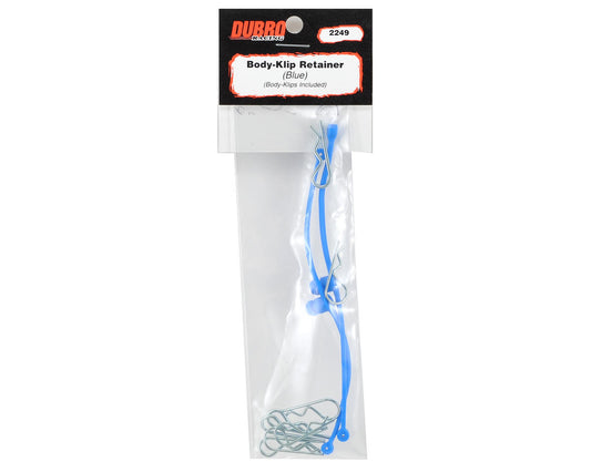 Body-Klip Retainers (2) (Blue) Body Clips included