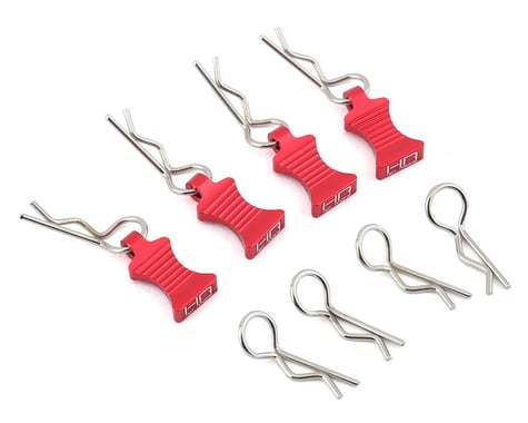 Body Clips with Aluminum EZ Pulls (4), clips (8) AC03EZ01