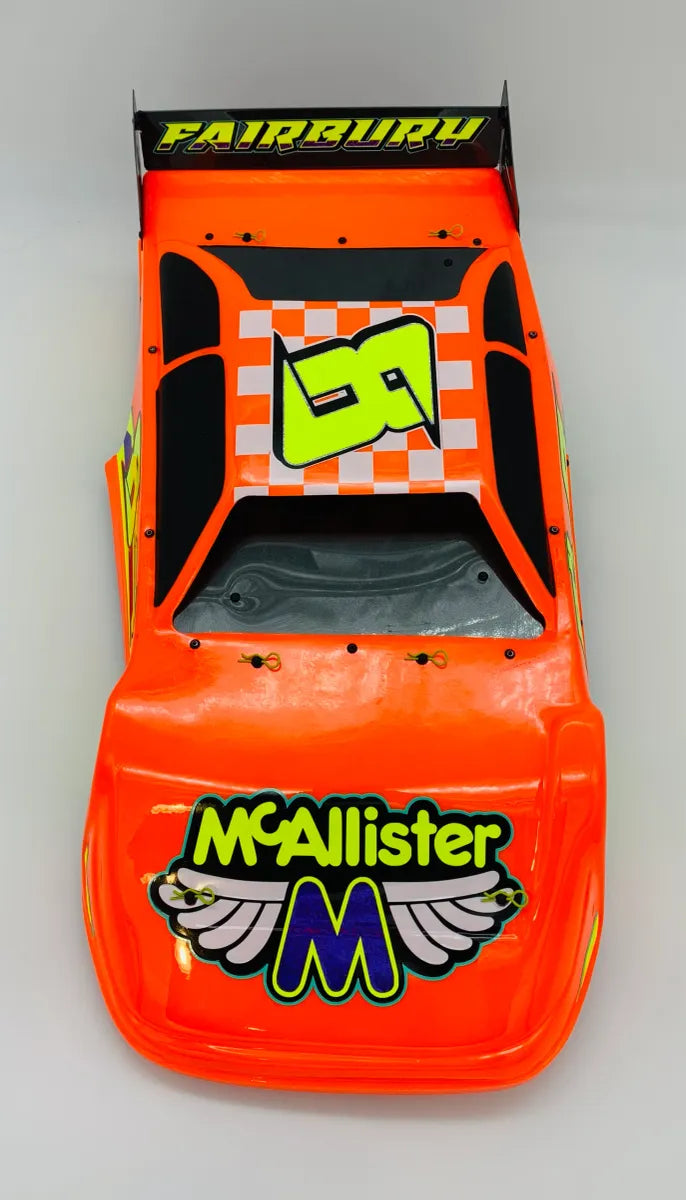 McAllister Racing Fairbury Latemodel Body, MCA-323