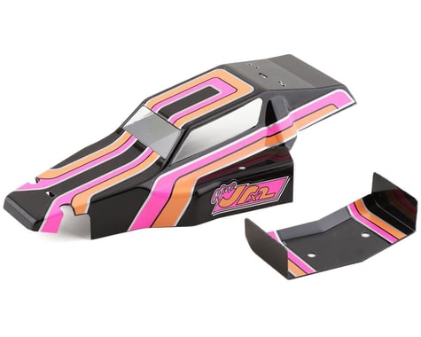 Team Losi Body & Wing, Black: Mini JRX2