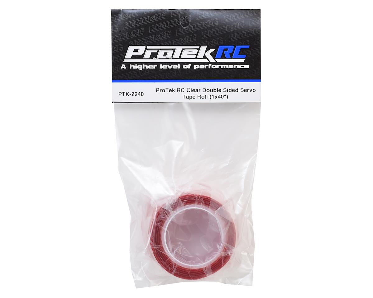 ProTek RC Clear Double Sided Servo Tape Roll (1x40") PTK-2240