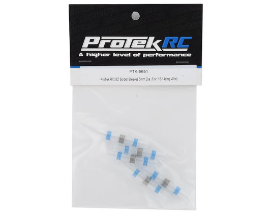 ProTek RC 5mm EZ Solder Splice Tube Sleeves (5) (16-14awg Wire), PTK-5651