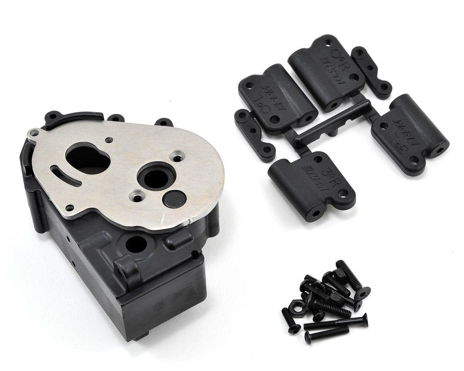 Hybrid Gearbox Housing & Rear Mounts (Black) RPM-73612