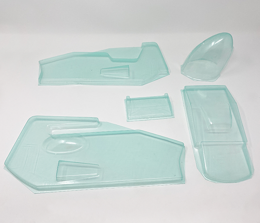 USAC Champ Sprint Car Body Kit w/Snorkel Hood, fits Traxxas Slash 2WD LCG