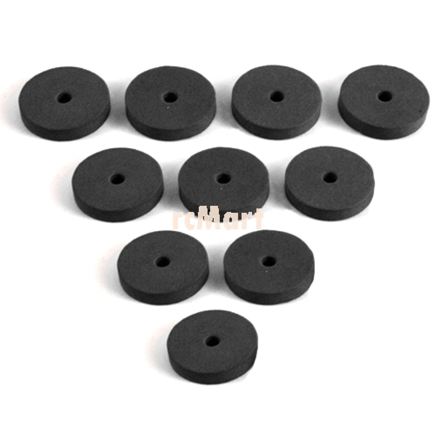 Yeah Racing Body Protect Sponge Pad Set (BK) 10 pcs 4mm thick, YA-0242BK