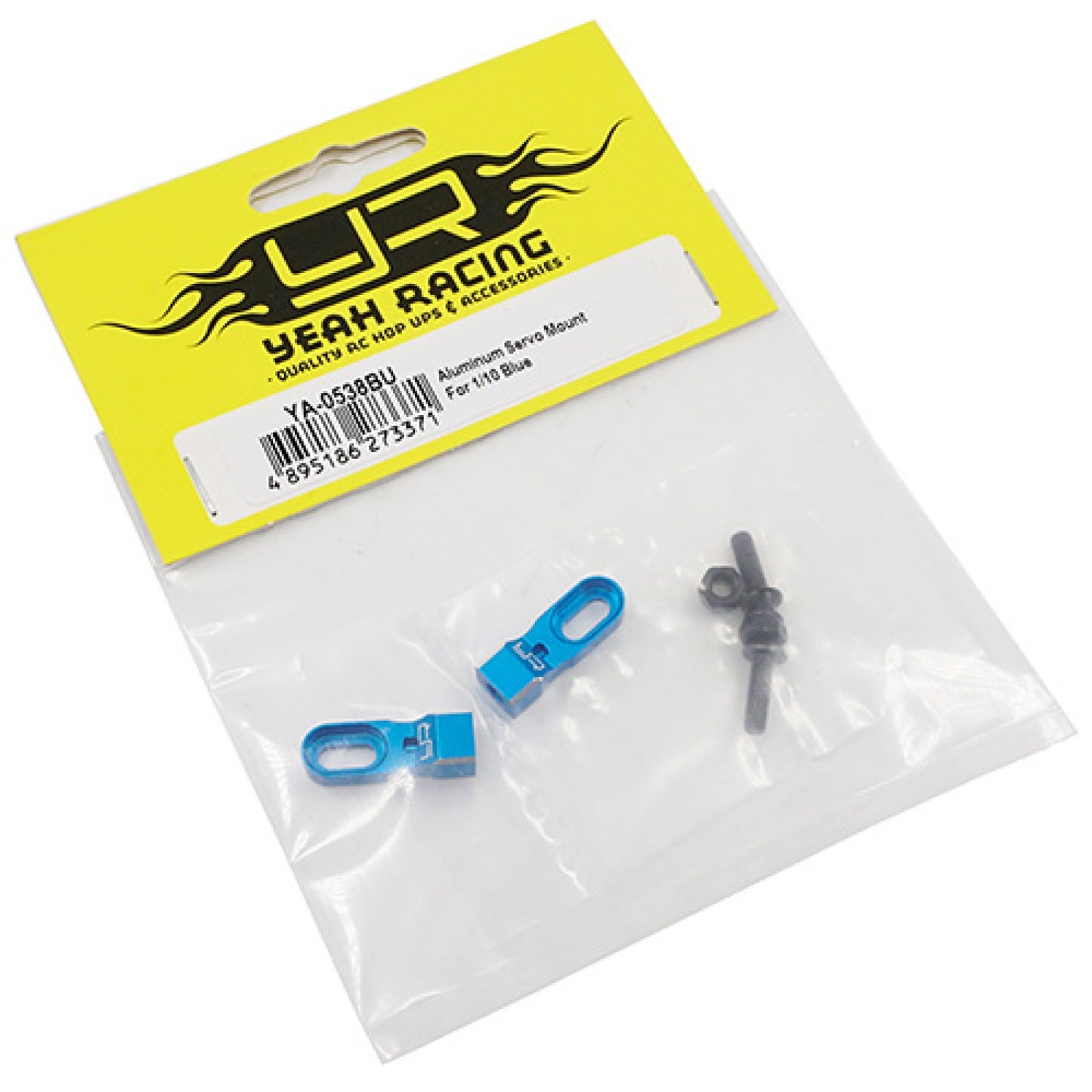 Yeah Racing Aluminum Height Adjustable Servo Mount For 1/10 scale