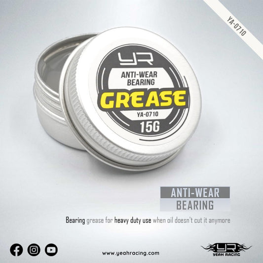 Yeah Racing High Quality Anti-Wear Bearing & Diff Grease 15g, YA-0710