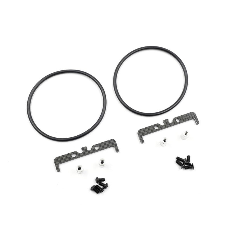 Yeah Racing Graphite Battery Holder For Yokomo 870C Super Dog Fighter YZ10 2023 YZ-W91, YKDF-005BK