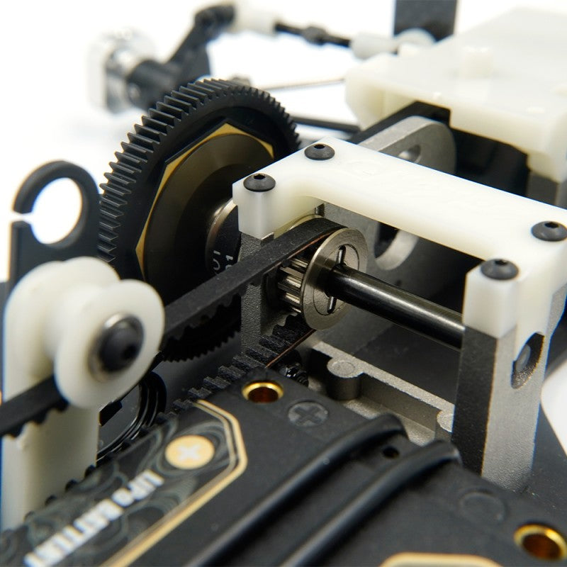 Yeah Racing Aluminum Pulley 2pcs For Yokomo 870C Super Dog Fighter YZ10 2023 YZ-W91, YKDF-004GM