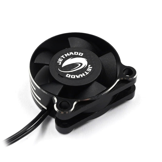 Yeah Racing Jetnado Ohm 300 Aluminum Case Super High Speed Fan (30 x 30 x 10mm) Black, YA-0740BK