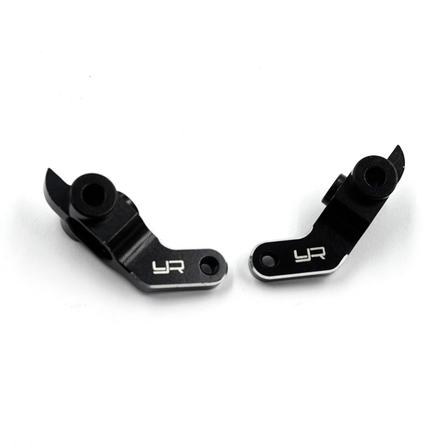 Yeah Racing Aluminum Front Steering Knuckle 2pcs For Team Associated RC10 Black, TARC-002BK