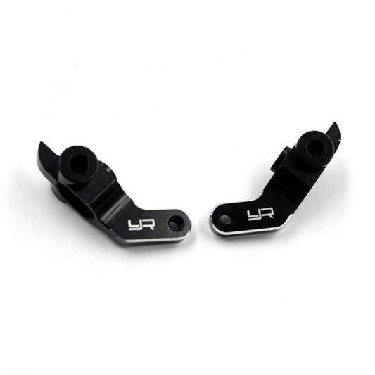 Yeah Racing Aluminum Front Steering Knuckle 2pcs For Team Associated RC10 Black, TARC-002BK