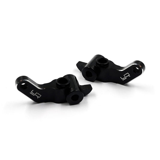 Yeah Racing Aluminum Front Steering Knuckle 2pcs For Team Associated RC10 Black, TARC-002BK