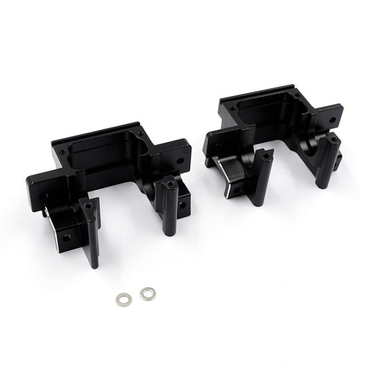 Yeah Racing Aluminum Bulkhead 2pcs (F & R) For Yokomo 870C Super Dog Fighter & YZ-W91, YKDF-011BK