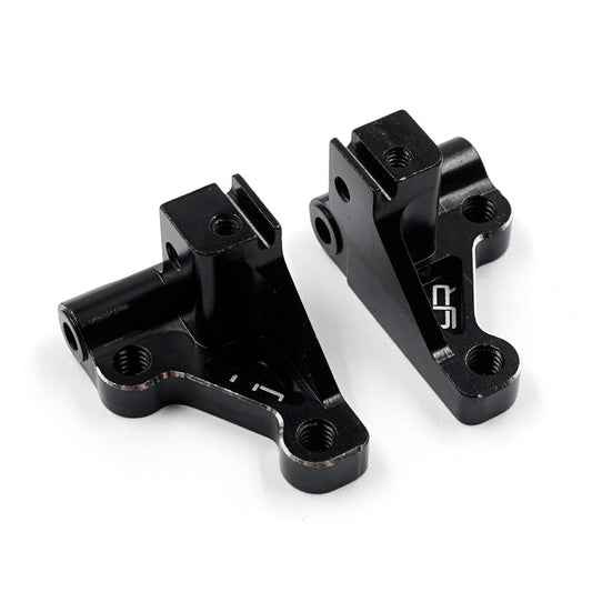 Yeah Racing Aluminum Front Lower Arm Mount For Team Associated RC10 Black, TARC-004BK