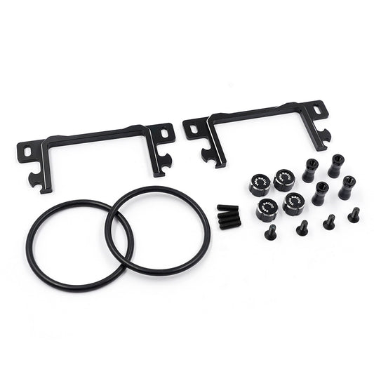 Yeah Racing Aluminum Shorty Battery Holder For Team Associated RC10 Black, TARC-012BK