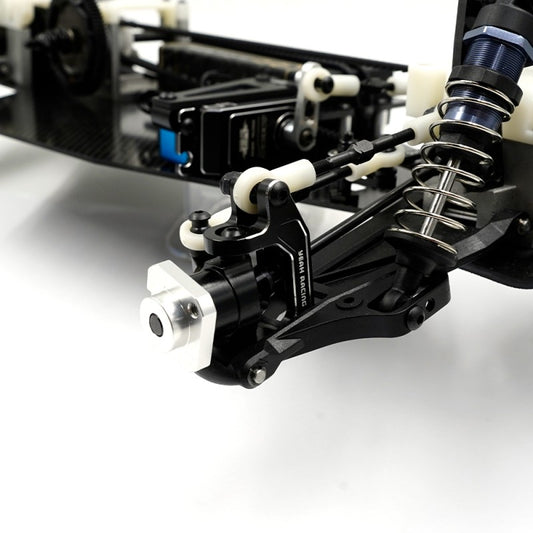 Yeah Racing Aluminum Front Knuckle For Yokomo Super Dog Fighter Works 91, YKDF-014BK