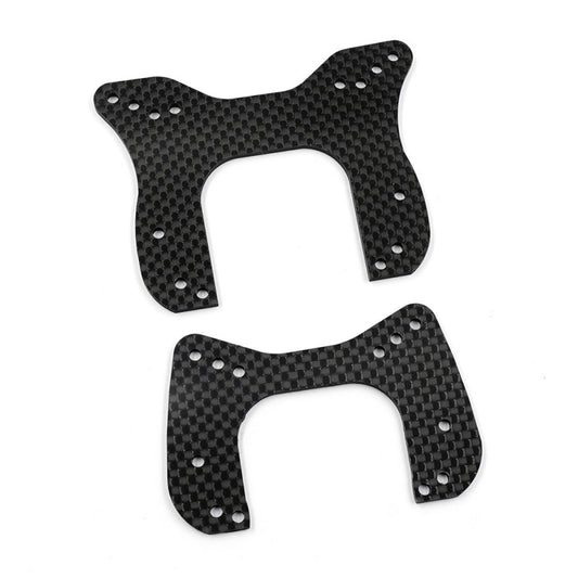 Yeah Racing Graphite Front & Rear Shock Tower For Yokomo Super Dog Fighter Works 91, YKDF-017BK