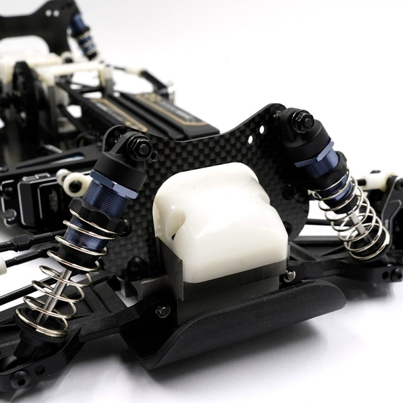 Yeah Racing Graphite Front & Rear Shock Tower For Yokomo Super Dog Fighter Works 91, YKDF-017BK