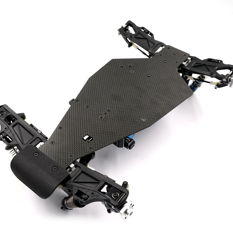 Yeah Racing 2.2mm Graphite Main Chassis For Yokomo Super Dog Fighter Works 91, YKDF-019BK