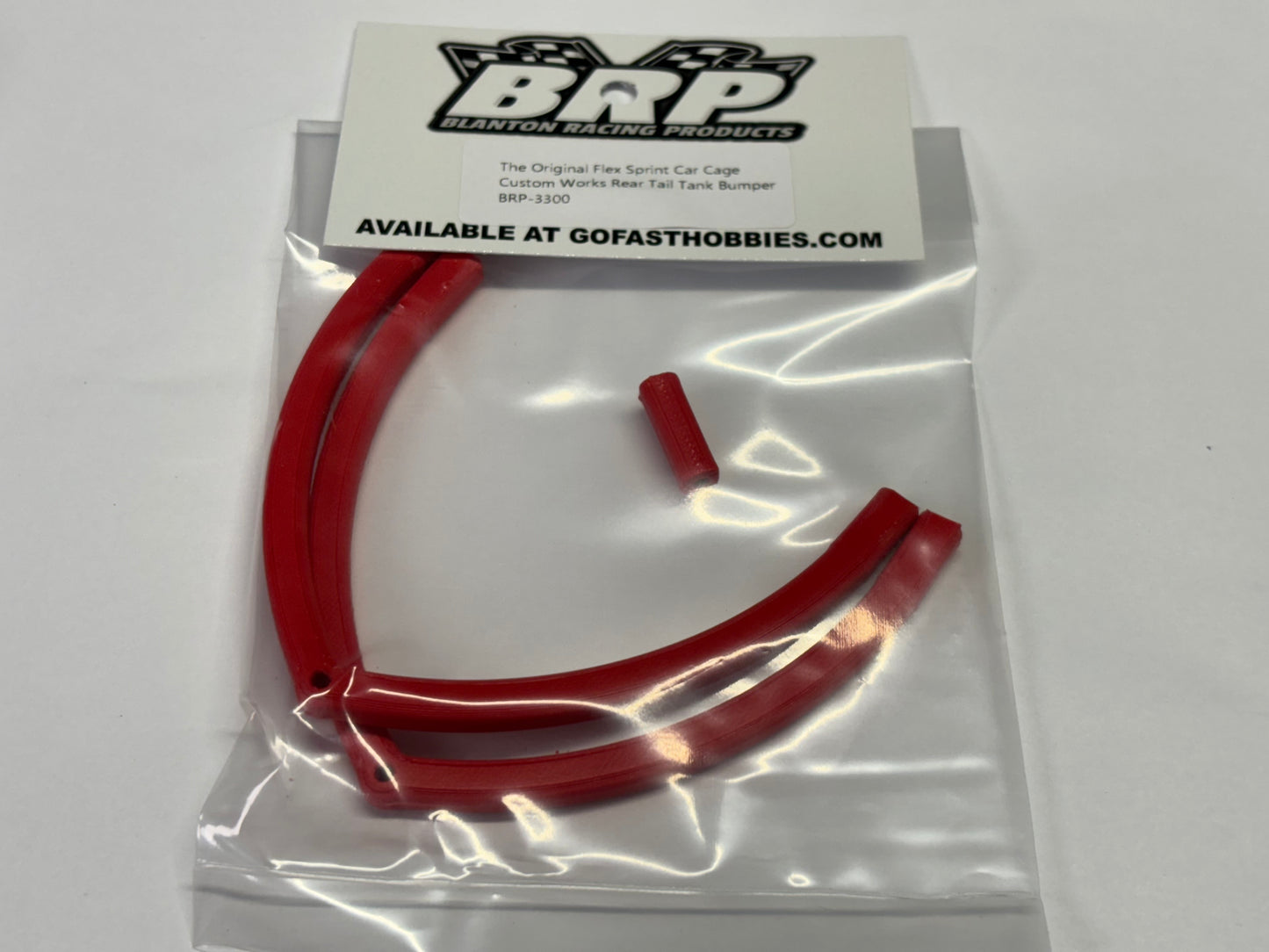 The Original Flex Sprint Car Cage - Custom Works Rear Tail Tank Bumper, BRP-3300